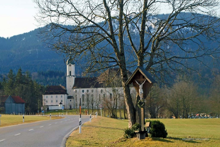 "Wieskirche" in der Nähe von Steingaden ...