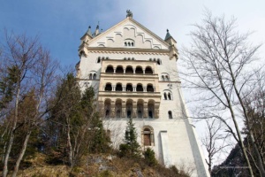 Abschied vom Schloss Neuschwanstein ...