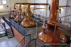 Interessante Führung in der Talisker Distillery ...