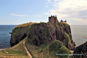 eine geschichtsträchtige Burg jagt die andere - Dunnottar Castle ...