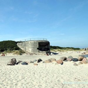 Bunker aus dem 2. Weltkrieg (Atlantikwall)