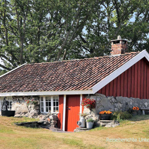 ... typisch norwegisches Haus ...