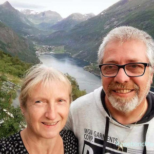 Selfie am Geirangerfjord muss sein ..