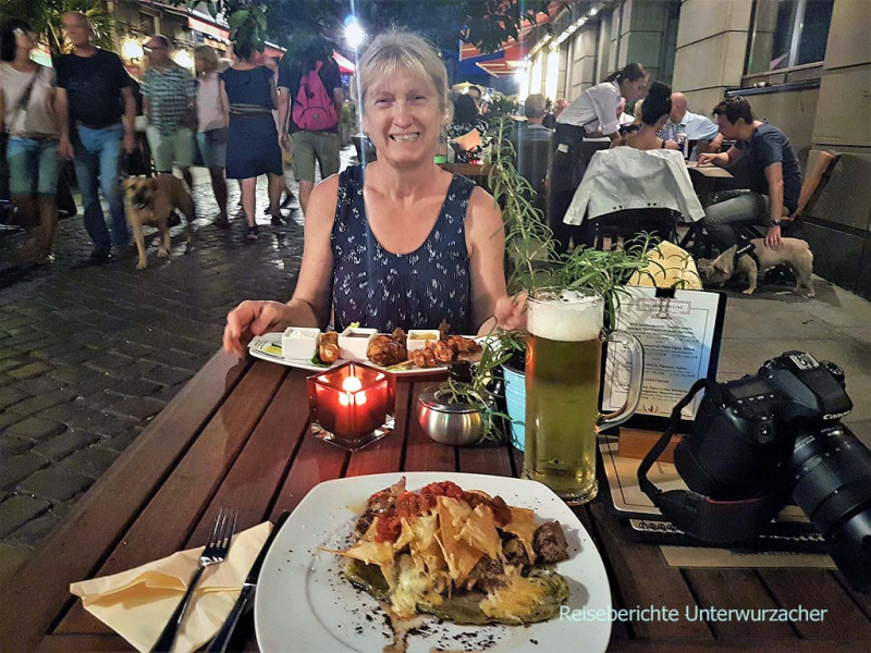 Abendessen im Steakhouse in Dresden ...