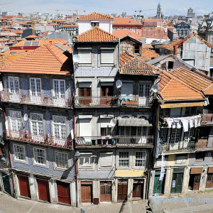 Die Altstadt von Porto ...