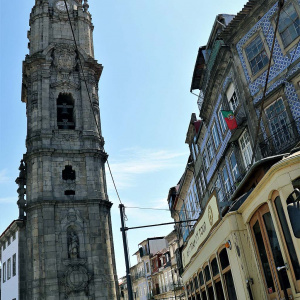 Torre dos Clérigos - der höchste Kirchturm der Stadt ...