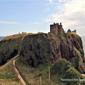 eine geschichtsträchtige Burg jagt die andere - Dunnottar Castle ...