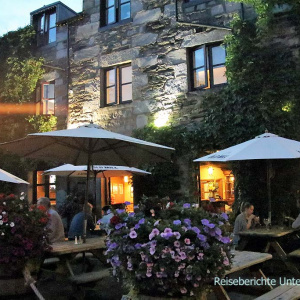 Pitlochry: The Old Mill Inn - stimmungsvolles Ambiente und sehr gutes Essen ...